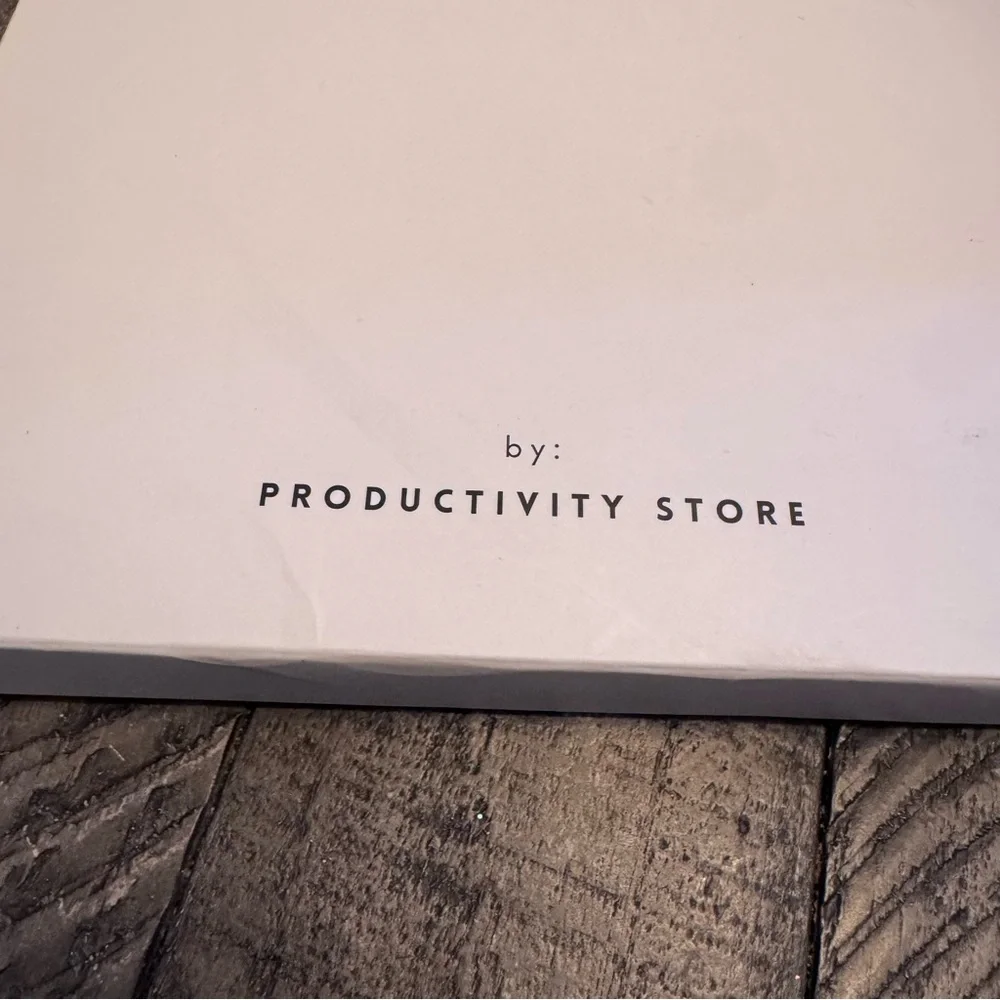 Productivity Store Hourly Planner Max A4 Navy Blue Notebook‎ Book Stickers New